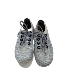Allbirds Tree Dasher White with Blue shoes size 10